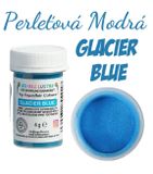 Lustre Glacier Blue - Modrá trblietavá prachová farba (4g)