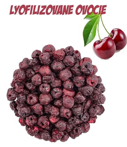 Lyofilizované ovocie - Višne