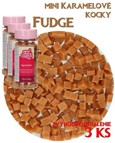 Mini Fudge Caramel - výhodné balenie 3 ks