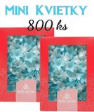 Mini kvietky - Svetlo Modré Tieňované - VO - 2 x 400 ks