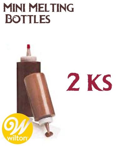 Wilton zdobičky - Mini Melting Bottles - 2ks v balení