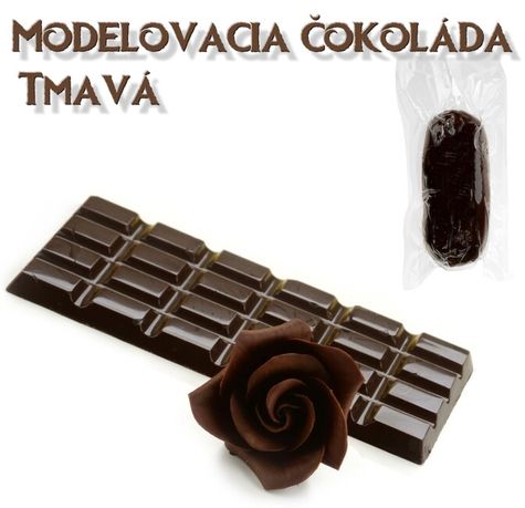 Modelovacia čokoláda 600g - Tmavá čokoláda