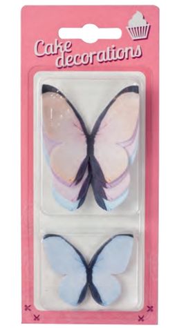 Motýliky - Mini set Pastel - VO balenie 5 ks
