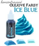 Olejová farba Sugarflair - Ice Blue - zvýh. balenie 5 ks