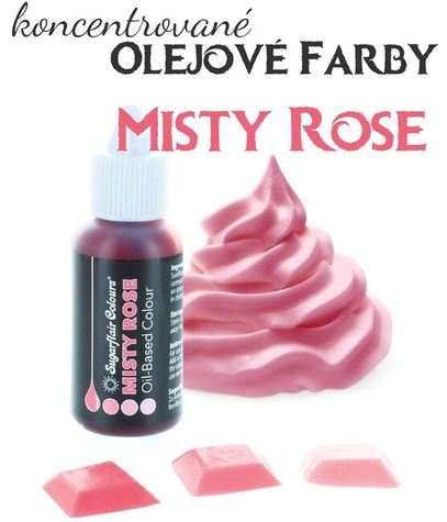 Olejová farba Sugarflair - Misty Rose