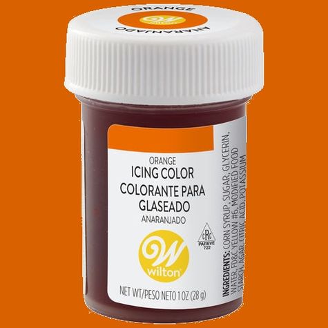 Wilton gel. farba Orange - 6 ks v balení
