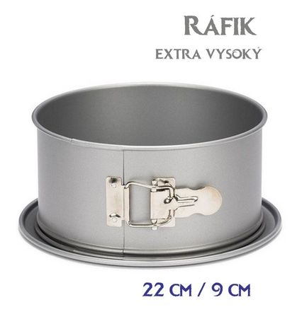 Otváracia forma - rafik - Extra vysoký (22x9cm)