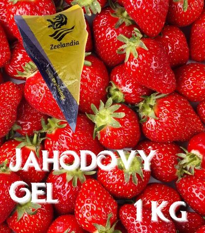 Ovocný gél Zeelandia - Jahodový - 1 kg