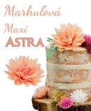 Maxi Astra (12,5 cm) - marhuľová