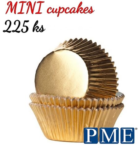 PME- MINI cupcakes - GOLD - VO 5 balení