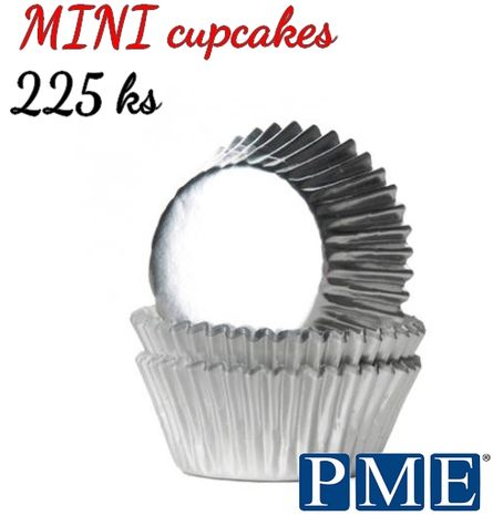 PME- MINI cupcakes - SILVER - VO 5 balení