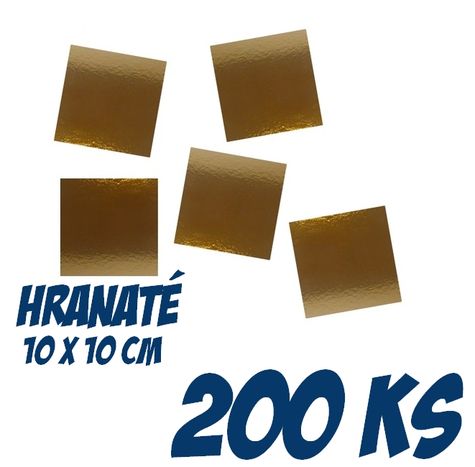 Podložky 10x10 cm - XL balenie 200 ks