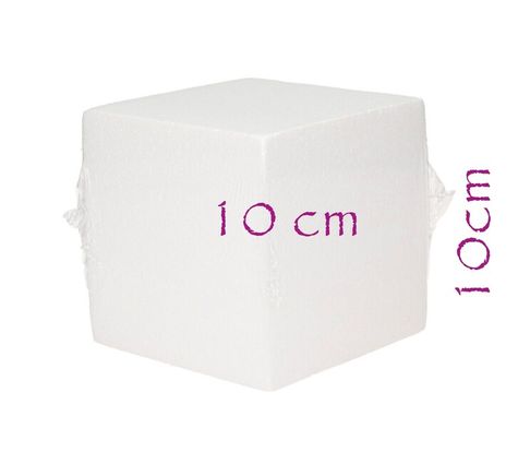 polystyrénová maketa - kocka 10x10x10 cm