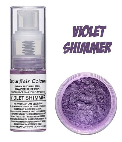 Prach. farba v rozprašovači - Violet Shimmer