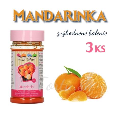 Príchuť Mandarinka - zvýh. balenie 3 ks