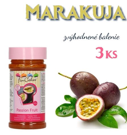 Príchuť Marakuja - zvýhodnené balenie 3 ks