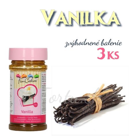 Príchuť Vanilka - VO BAL. 3 ks