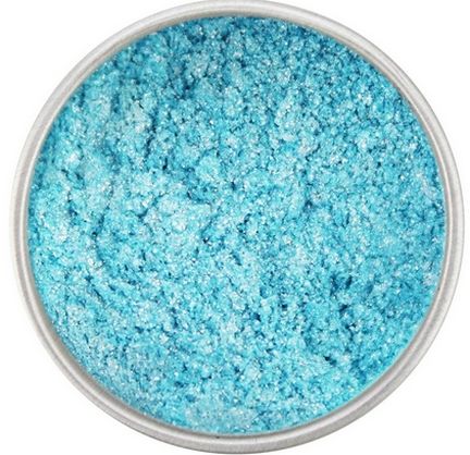 RD Satin Pale Blue - trblietavá prachová farba svetlo modrá