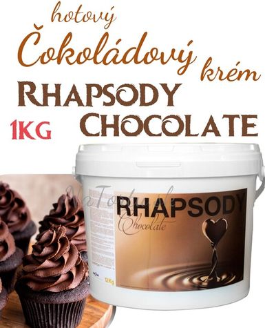 Rhapsody Chocolate - čokoládový krém 1 kg (termostabilný)