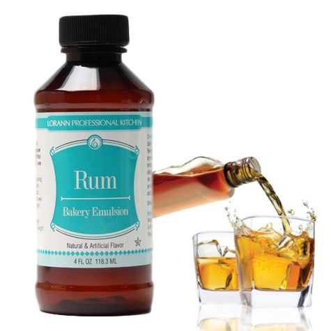 Bakery Emulsion - tepelne odolná esencia - Rum