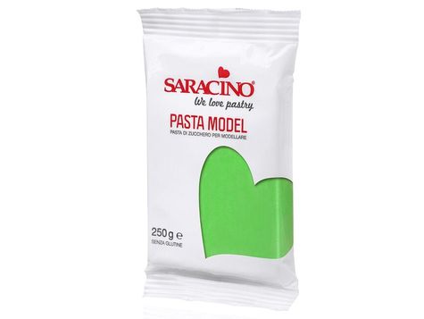 Saracino Modelovacia hmota - svetlo zelená 250g