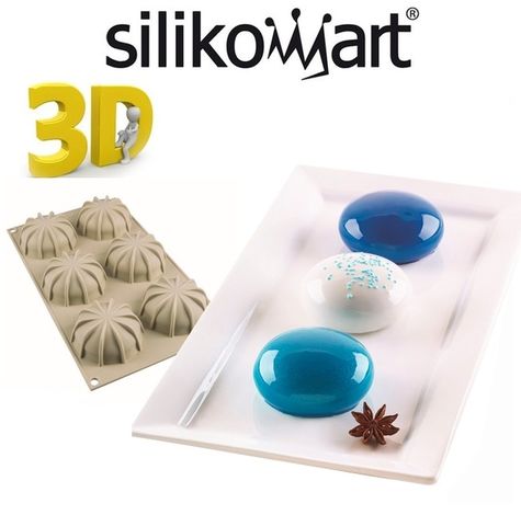 Silikomart 3D design - Mini GOCCIA - VO BALENIE 2 sady