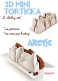 Silikomart Arctic - 3D dezerty v tvare pohoria