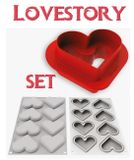 Silikomart edícia Love story 3D - Mini dezerty