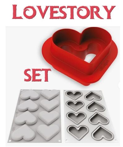 Silikomart edícia Love story 3D - Mini dezerty