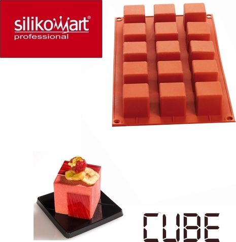 Silikónová Forma Cube - Kocky 3,5 cm (VO balenie 2 sady)
