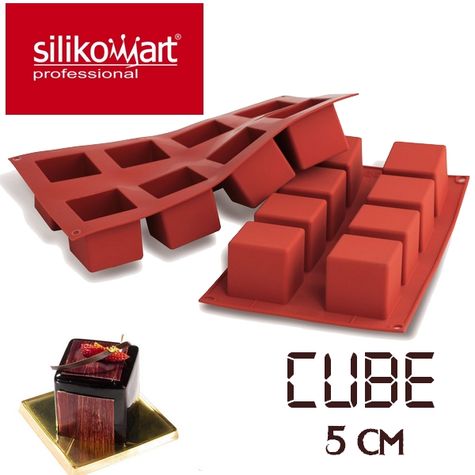 Silikónová Forma Cube - Kocky 5 cm
