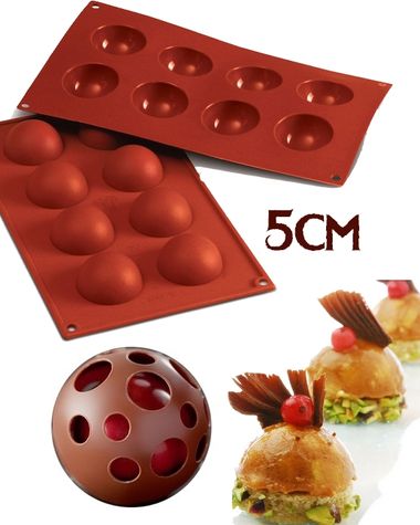 Silikónová Forma na Čokoládové Guličky - 5 cm