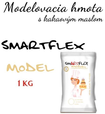 Smartflex Model 1kg - modelovacia hmota s kakaovým maslom