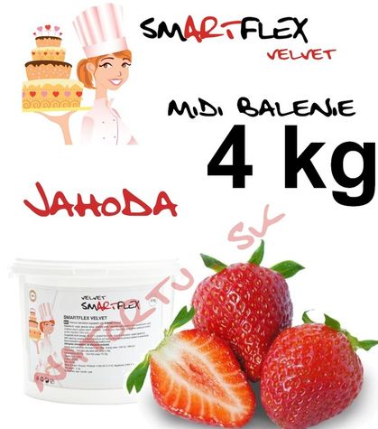 Smartflex Velvet - Jahoda - 4 kg balenie
