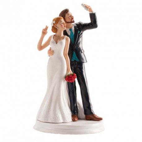 TOP na svadobné torty - Seflie novomanželov