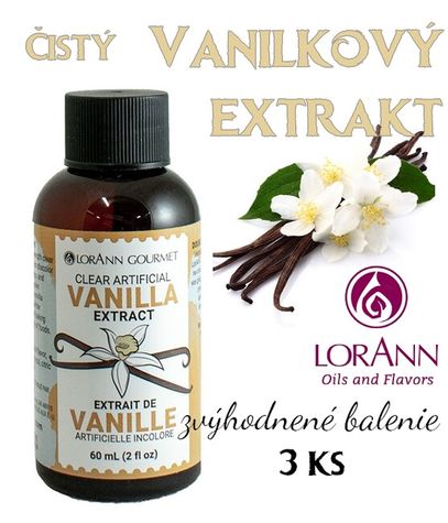 Vanilková esencia 118 ml - zvýhodnené balenie VO 3 ks