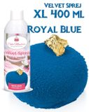 Velvet sprej XL 400 ml - tmavo modrý Royal Blue