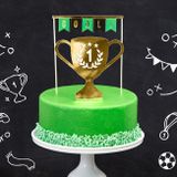 Zapichovacia futbalová dekorácia na top torty