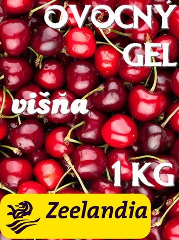 Ovocný gél Zeelandia - Višňový - 1 kg