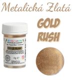 Zlatá prachová farba s leskom - Gold Rush (4g)